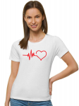 Moteri&scaron;ki balti mar&scaron;kinėliai Heartbeat