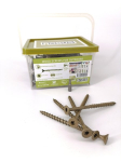 Medsraigčiai lauko darbams, torx, C3, 6.0 x 100 /60, 100 vnt. + torx galvutė dovanų