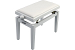 Quik lok PB/100WHS pianino kėdutė, balta