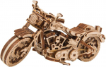 Medinis 3D Wooden city konstruktorius motociklas Cruiser V-Twin, 168 detalės