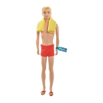 Lėlė Barbie Kenas su pliažo apranga