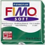 Modelinas Fimo Soft Emerald 56g., žalias