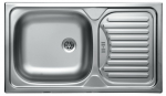 Virtuvinė plautuvė Kuchinox Orion, SKO_011T, Inox