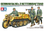 Tamiya - Sd.Kfz.2 Kettenkraftrad (Mid-production), 1/35, 35377