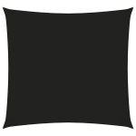 Uždanga nuo saulės, juoda, 5x5m, oksfordo audinys, kvadratinė