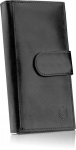 Piniginė moterims Stevens P37B, juoda