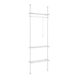 Drabužių kabykla KLS07-W, balta