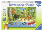 Dėlionė 200 vienetų, Gyvūnų gyvenimas, Ravensburger