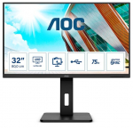 Monitorius AOC U32P2 31.5" 4K VA 60Hz 350cd/m&sup2; 4ms