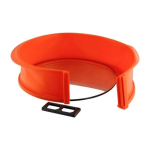 Tiross silikoninė kepimo forma su stikliniu dugnu