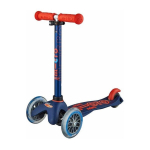 Vaiki&scaron;kas paspirtukas Micro Mini Deluxe Navy Blue