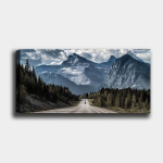 Reprodukcija Kelias į kalnus