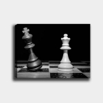 Reprodukcija &Scaron;achmatai (black and white)