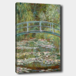 Reprodukcija ant drobės Tvenkinys, 70x100 cm