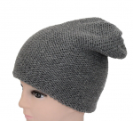 Megzta dviguba kepurė moterims su merino vilna, Universalus