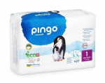 Sauskelnės su drėgmės indikatoriumi Pingo Ultrasoft Newborn 1 (2-5 kg), 27 vnt.