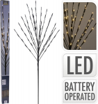 Kalėdinis medis su LED lemputėmis 110cm