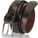 Vyri&scaron;kas odinis diržas Stevens, rudas
