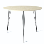 Stalas Kalune Design Sandalf, &scaron;viesiai rudas