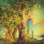 Deimantinio paveikslo-mozaikos 5D rinkinys (akučių klijavimas) 30x30 cm DK31085