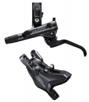 Diskiniai stabdžiai priekiniai Shimano DEORE BL/BR-M6100(L) resin J-Kit black