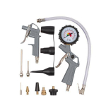 Pistoletas kompresoriui su antgaliaisPowerPlus