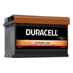 AGM Akumuliatorius DURACELL 12V 70Ah Start stop