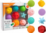 Akuku mink&scaron;ti sensoriniai kamuoliukai, 8 vnt. A0452