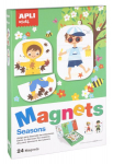 Apli Kids magnetinis žaidimas-dėlionė Sezonai