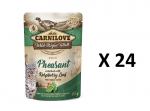 Carnilove konservai katėms su fazaniena ir aviečių lapais 24 X 85g