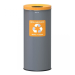Alda &scaron;iuk&scaron;lių dėžė rū&scaron;iavimui 45 l (metalas ir plastikas)