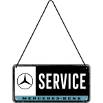 Metalinė plok&scaron;telė Mercedes-Benz - Service