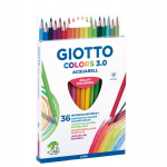Pie&scaron;tukai akvareliniai GIOTTO COLORS 3.0 36sp F277300 FILA