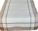 Stalo takelis White/Brown