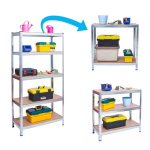 Metalinė sandėliavimo lentyna, 150 x 75 x 30 cm