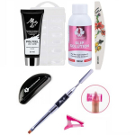 Polygel rinkinys nagų priauginimui Natural