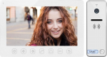 Noveo Orno Lcd 7" vaizdo domofonas su vartų valdymu, baltas