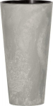 Vazonas Prosperplast Tubus Slim Beton Effect DTUS300E-422U, pilkas