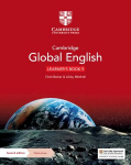 Cambridge Global English Learner's Book 9 with Digital Access (1 Year): for Cambridge Lower Secondary English as a Second Language 2nd Revised edition