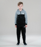 Puma sportinis kostiumas berniukams Kids, pilkas/juodas