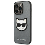 Karl Lagerfeld KLHCP14XSAPCHG skirtas iPhone 14 Pro Max, pilkas