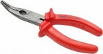 Juco ilgintos lenktos poliruotos replės 160mm 1000v