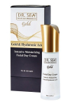 Intensyviai drėkinantis kremas veidui dieninis su auksu ir hialiurono rūg&scaron;timi Dr. Sea Gold, 50 ml