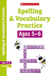 Spelling and Vocabulary Workbook (Ages 5-6), Year 1