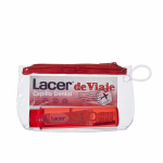 Kelioninis burnos higienos rinkinys Lacer (dantų &scaron;epetėlis + dantų pasta 5 ml)