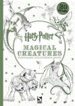 Harry Potter Magical Creatures Postcard Colouring Book: 20 postcards to colour