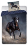 Animal Pictures patalynės komplektas Black Horse, 140 x 200 cm