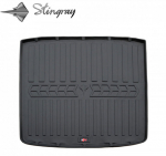 Guminis bagažinės kilimėlis VOLKSWAGEN Golf IV 1997-2003 (universal) black /6024151