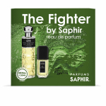 Rinkinys Saphir Parfums The Fighter Pour Homme vyrams: kvapusis vanduo EDP, 200 ml + kvapusis vanduo EDP, 30 ml