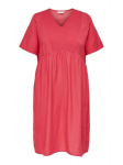 Suknelė moterims Only Carmakoma 15261829, rožinė, 52